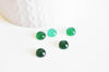 Cabochon agate vert, cabochon rond, agate naturelle,pierre naturelle, cabochon pierre, 8mm, X1 G0420