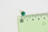 Cabochon agate vert, fournitures créatives, cabochon rond, agate naturelle,pierre naturelle, cabochon pierre,8mm,G2948