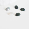 Cabochon agate verte, fournitures créatives, cabochon ovale, agate naturelle,10 x 14mm, cabochon agate, bijou pierre,pierre naturelle G282