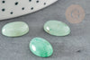 Cabochon aventurine verte, cabochon ovale aventurine naturelle, création de bijoux pierre naturelle,14 x10mm, X1 G5048