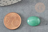 Cabochon aventurine verte, cabochon ovale, aventurine naturelle,pierre naturelle, 14 x10mm, X1 G2241