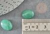 Cabochon aventurine verte, cabochon ovale, aventurine naturelle,pierre naturelle, 14 x10mm, X1 G2241