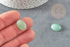 Cabochon aventurine verte, cabochon ovale, aventurine naturelle,pierre naturelle, 6 x12mm, X1 G1561