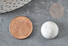 Cabochon howlite blanche, cabochon rond, cabochon Howlite, howlite naturelle,16mm, bijou pierre naturelle, x1 G2900