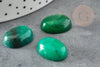 Cabochon jade marbré vert, cabochon ovale, jade naturel,18 x13mm, cabochon pierre, X1 G2064