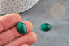 Cabochon jade vert foncé,pierre naturelle,cabochon ovale, ,jade Naturel,13x18mm, X1 G2768