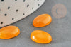 Cabochon ovale jade jaune, pierre dôme,cabochon pierre,jade naturel, pierre naturelle,14x10mm, X1 G2607