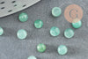 Cabochon rond aventurine verte, cabochon rond, aventurine naturelle,cabochon pierre, 4mm, pierre naturelle, X1 G2839