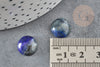 Cabochon rond bleu lapis lazulis, cabochon pierre, lapis lazulis naturel,12mm, pierre naturelle, X1 G2656