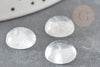 Cabochon rond cristal de roche 12mm,cabochon rond,quartz naturel, cabochon cristal, pierre naturelle, X1 G9361