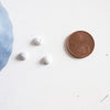 Cabochon rond howlite blanc, cabochon pierre, cabochon howlite,cabochon rond, howlite Naturelle,6mm, pierre naturelle,G0171