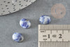 Cabochon sodalite bleue,cabochon pierre,cabochon ovale,sodalite naturelle, 10x8mm, X1 G2214