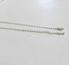 Chaine dorure Rhodium,chaine collier,,chaine complète,cuivre argenté,chaine dorure or blanc 80cm, X1 G1122