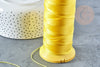 Fil nylon jaune 0.8mm, fil à broder, fil couture, scrapbooking , lot de 10 mètres-G8313