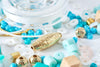 Kit mix de perles Blue Lagoon, Coffrets et kits pour la création de bijoux fantaisie DIY, x1 G8164