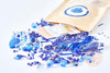 Kit mix de perles bleues Santorin, Coffrets et kits pour la création de bijoux fantaisie DIY, x1 G8346