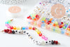 Kit mix de perles lettres et accessoires, x1 G9712