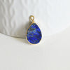 Pendentif goutte Lapis Lazulis,creation bijou, Pendentif bijoux, pendentif pierre, pierre naturelle, lapis lazulis naturelle,22mm, x1 G5207