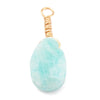 Pendentif goutte amazonite naturelle facettes 21mm,pendentif bijoux, pendentif pierre, création bijoux, x1 G6235