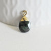 Pendentif goutte rubis zoisite, pendentif zoisite,pendentif pierre,zoisite naturelle, 17-19mm, x1 G2788