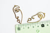 Pendentif visage laiton brut, fournitures pour bijoux, laiton brut,pendentif minimaliste ,bijoux moderne, x1,41x15mm,G3243