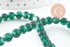 Perle jade vert,perles rondes,perle jade,jade naturel, jade vert,pierre naturelle, 6mm, le fil de 60 perles, x1 G1785