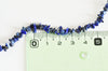 Perle lapis lazuli chips pierre naturelle 2-6mm, perles pierre en lapis lazuli naturel, fil de 78cm, x1 G5188