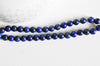 Perle lapis lazuli rondelapis bleu,pierre naturelle, pierre naturelle,lapis naturel, 6mm,le fil de 20cm G4069