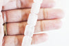 Perle rectangle quartz rose naturelle 16mm,pierre précieuse,pierre naturelle, x1 fil de 12 perles (G2132)