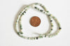 Perle rondelle heishi jade vert ,jade naturel,perle pierre, 4.5mm, fil de 40cm, X1 G2701