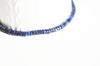 Perle rondelle heishi lapis lazuli, perle lapis naturel, perle pierre, 4mm, fil de 40 cm, X1 G2767