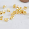 Perles charms ovales en métal doré 14K 6mm x30 (G1397)