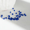 Perles cristal facette bleu roi, cristal autrichien, perles bicone, perles cristal toupies, 4mm, 20 perles G2356