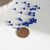 Perles cristal facette bleu roi, cristal autrichien, perles bicone, perles cristal toupies, 4mm, 20 perles G2356