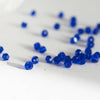 Perles cristal facette bleu roi, cristal autrichien, perles bicone, perles cristal toupies, 4mm, 20 perles G2356