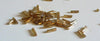 Perles rocaille Tube doré texturé 6mm x 2mm, perles rocaille pour fabrication bijoux, perle tube Doré, x 10gr G2460