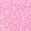 Perles rocailles miyuki rose, Perle rocaille japonaise Pink Lined Crystal ,perle rocaille perlage,15/0, 1.5mm, Sachet 10g G3953