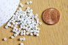 Petite perles de rocaille blanches 2.5mm, perles rocaille blanc opaque, perlage, x 5gr G2541