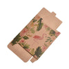 Pochette carton motif tropical kraft, pochette cadeau papier craft,sachet cadeau,sachet mariage,scrapbooking,14.6x10.5cm, x1,G3167