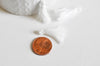 Pompon blanc coton,décoration pompon,accessoire coton, coton blanc,25-31mm, x5 G1790