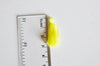 Pompon jaune coton, décoration pompon,accessoire coton,coton jaune,25-31mm, x5 G2764