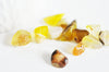 Sable agate jaune naturelle brute roulée 8-19mm,pierre naturelle,lithotherapie,chips agate création bijoux et jesmonite,Sachet 20 grammes-G1132