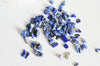 Sable chips pierre lapis lazulis bleu naturel 3~5mm, x20gr (G0230)