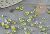 Sable chips pierre quartz olive vert 2-6mm, x20gr (G3501)