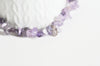 perles-chips amethyste violette, fournitures créatives, perles amethyste, pierre naturelle,200 perles,4-10mm, fil 85 cm G5382